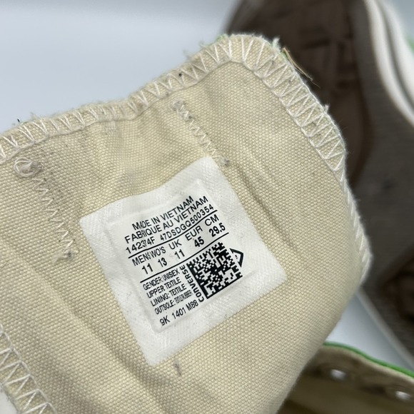 Converse One Star Pro Low Top Green Mens 11 Women's 13 - Picture 8 of 8